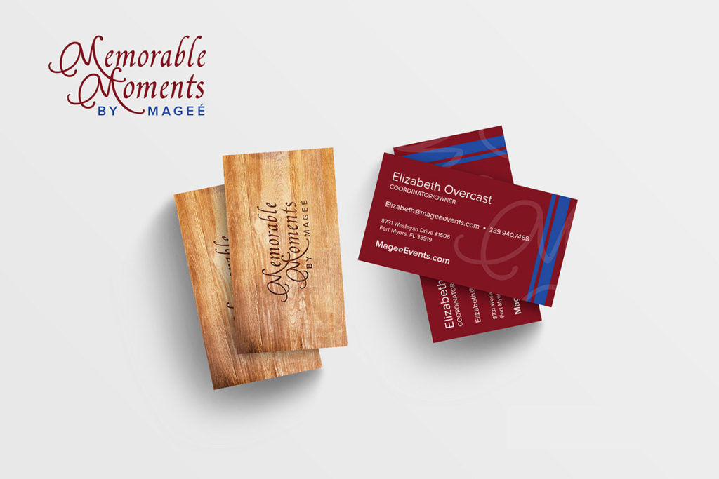 Mockup of business cards