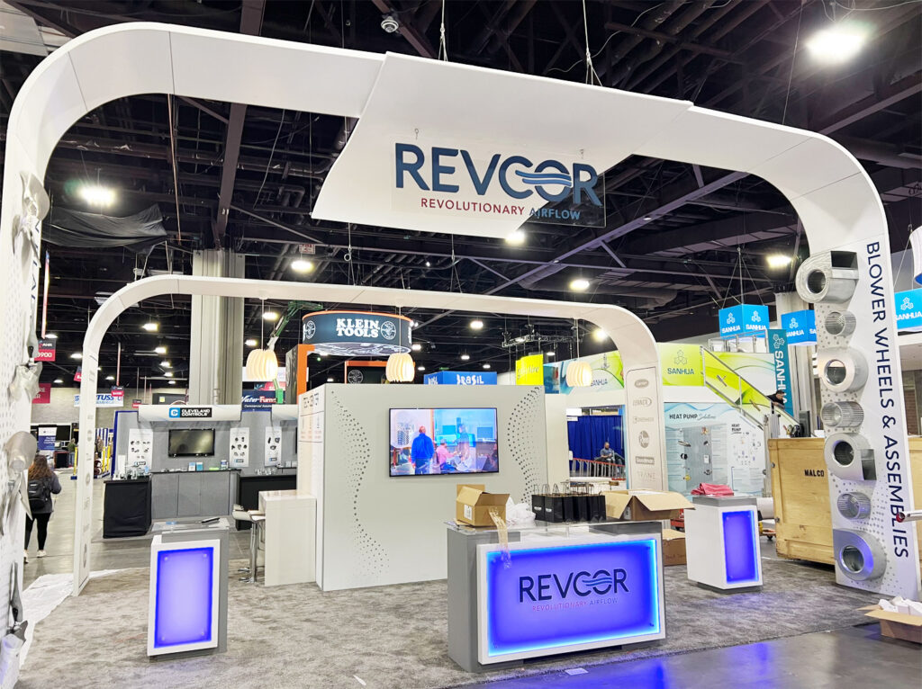 Trade Show Booth Display - Revcor Graphic Design
